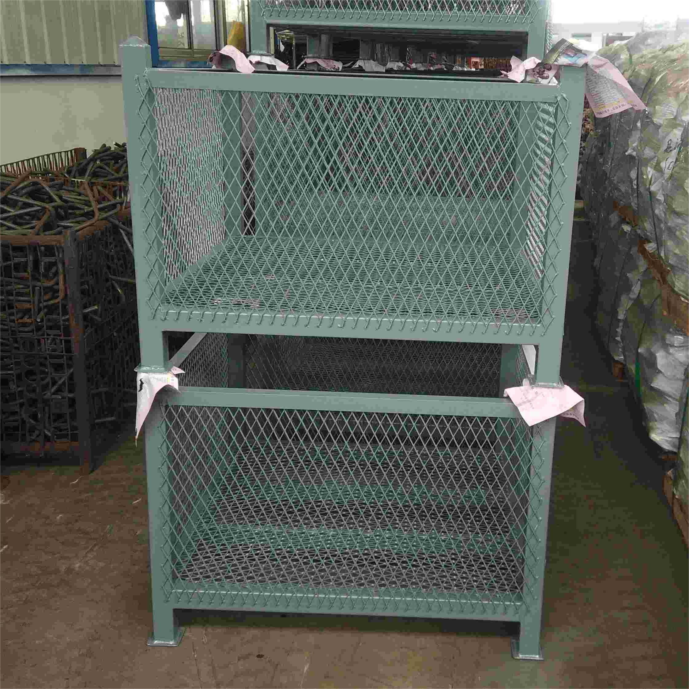 China Wire Mesh Pallet Cages Manufacturers Wire Mesh Pallet Cages