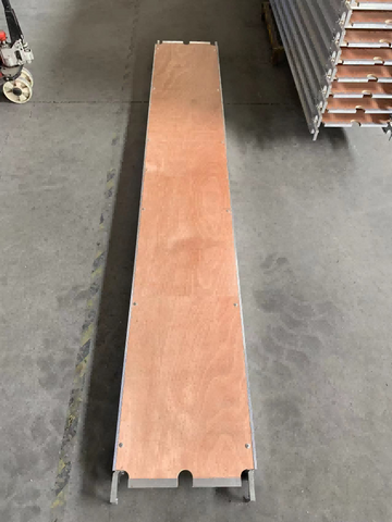 5'/ 7' /8'/10'aluminium houten plankenplank voor steigers