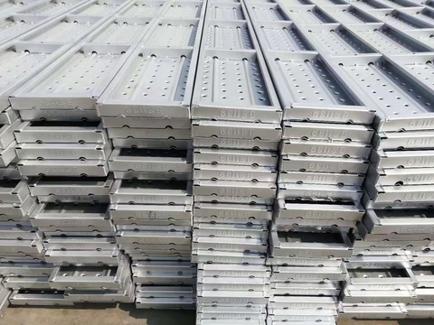 Plancia in acciaio per impalcature zincata da 1-4 m 240 * 45 mm