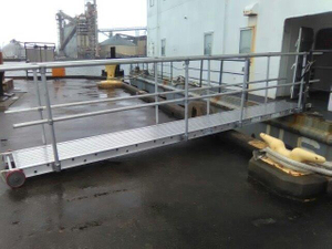 Scaffplat in alluminio per impalcature per barche marine da 3 m 4 m 6 m