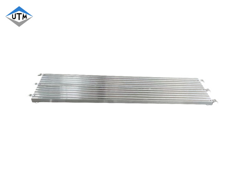 Ponteggi standard americani, piattaforma di rivestimento in assi di alluminio