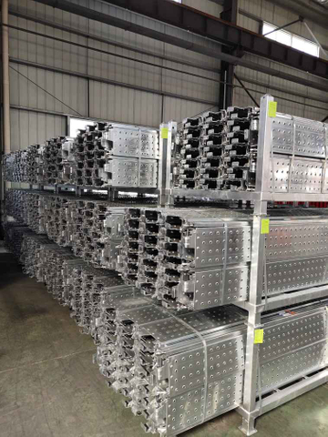 Amerikan Tipi Galvanizli &Ccedil;elik İskele Kalasları
