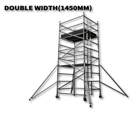 De belangrijkste voordelen van aluminium mobiele steigers