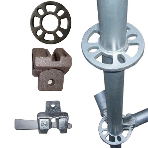 In de fabriek op maat gemaakte thermisch verzinkte allround ringlock-steigeraccessoires