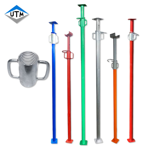 قالب‌های ساختمانی پایه فولادی داربست قابل تنظیم پشتیبانی از پایه‌های پایه