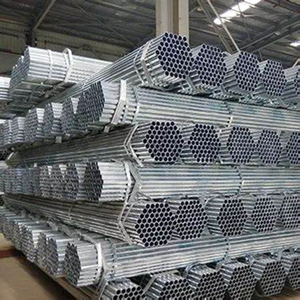 China Groothandel Q235 Q345 stalen buis ronde gegalvaniseerde buis 6m steiger stalen buis
