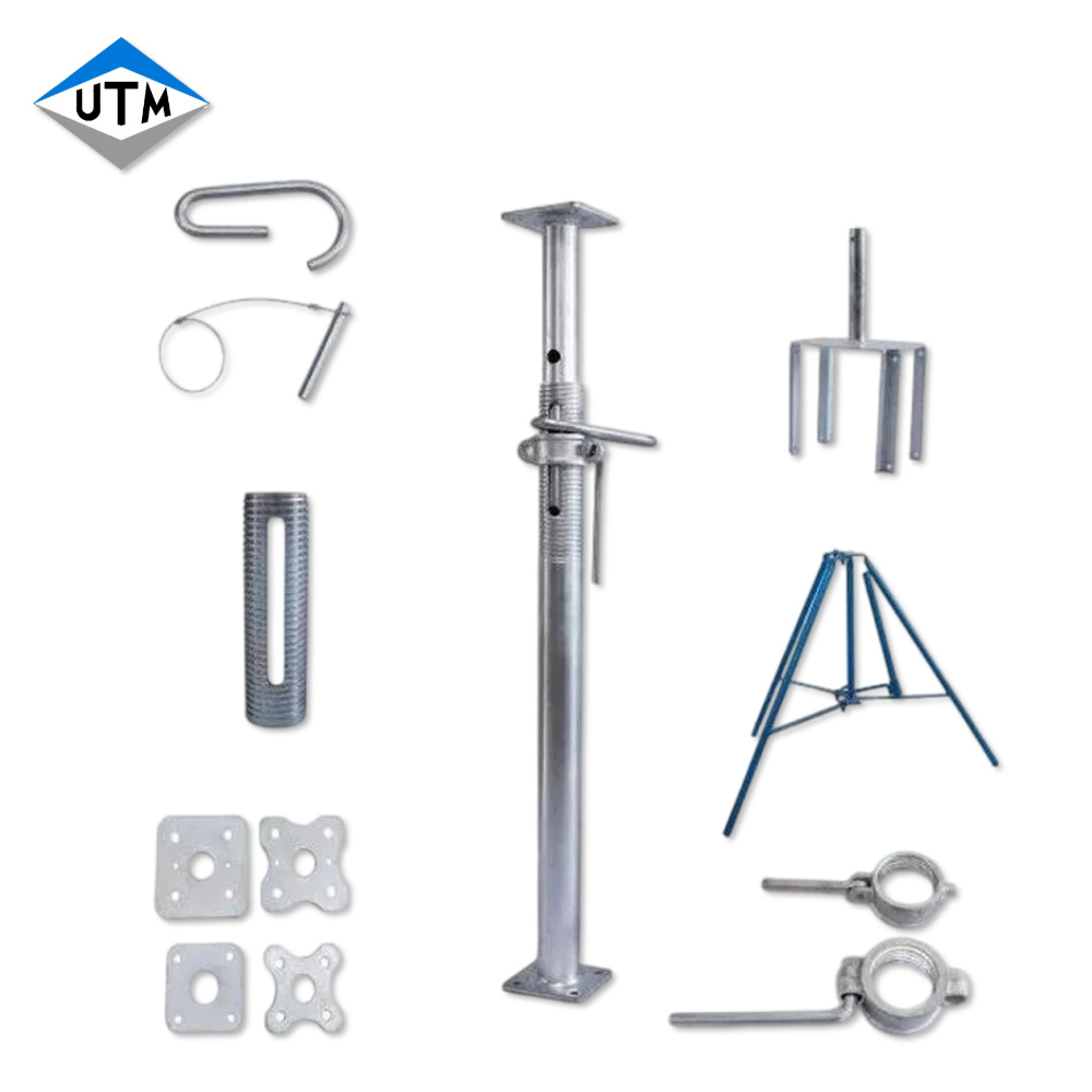 Как обеспечить безопасную установку регулируемых стальных стоек для строительных лесов?