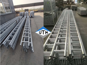 Materiale da costruzione per impalcature 3m 4m 5m 6m Trave a scala in acciaio zincato