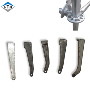 قفل داربست قطعات فولادی با باز شدن سریع پین قفل گوه ای