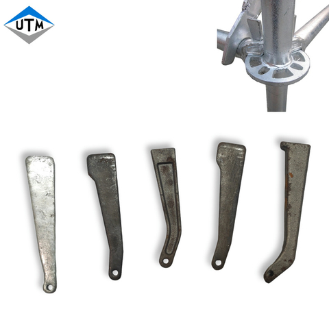 Perno di bloccaggio del cuneo a sgancio rapido delle parti in acciaio per impalcature Ringlock