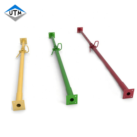 Cina Prezzo Medio Oriente Ponteggi Tubo Supporto Puntello in acciaio Regolabile Acrow Puntelli Supporto per casseforme Jack 800-4500mm Lunghezza