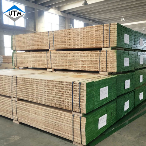Pannelli di plancia LVL in legno per impalcature in legno laminato all'ingrosso