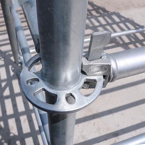UTM thermisch verzinkte Q235 stalen ringlock steigersysteemcatalogus
